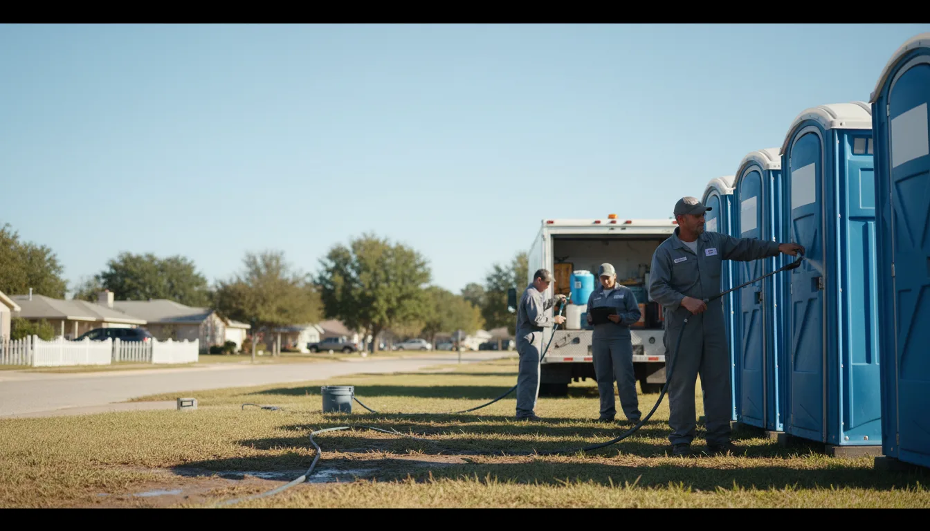 Long-Term Portable Toilet Rental in Abbeville, LA near me
